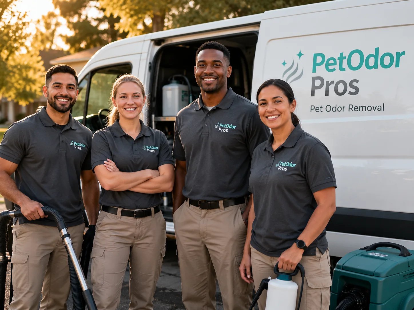 Pet Odor Removal team serving Montville, NJ
